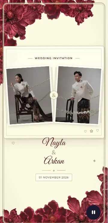 Preview template undangan 2